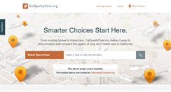 Desktop Screenshot of calqualitycare.org